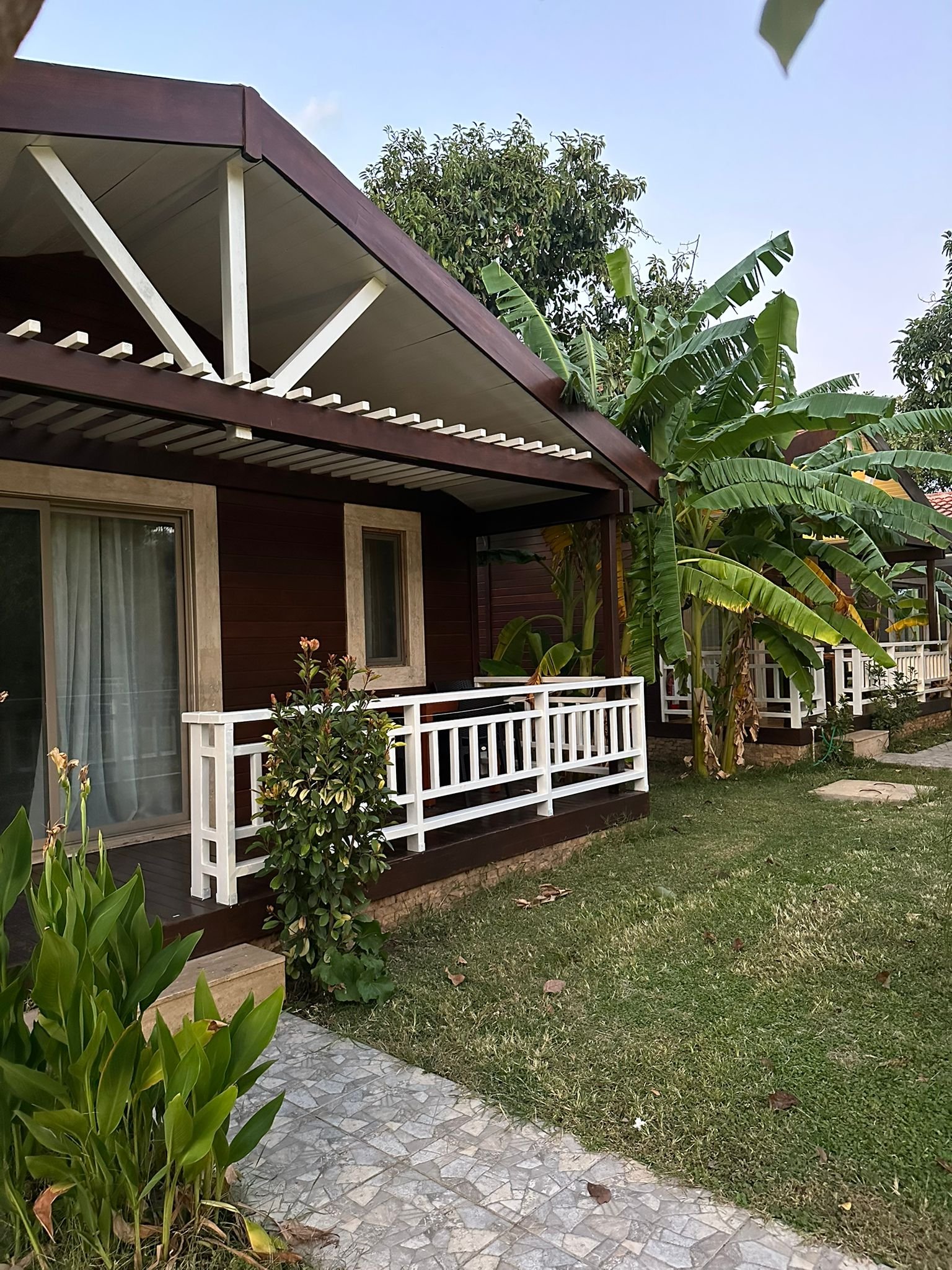 Cozy bungalow front view