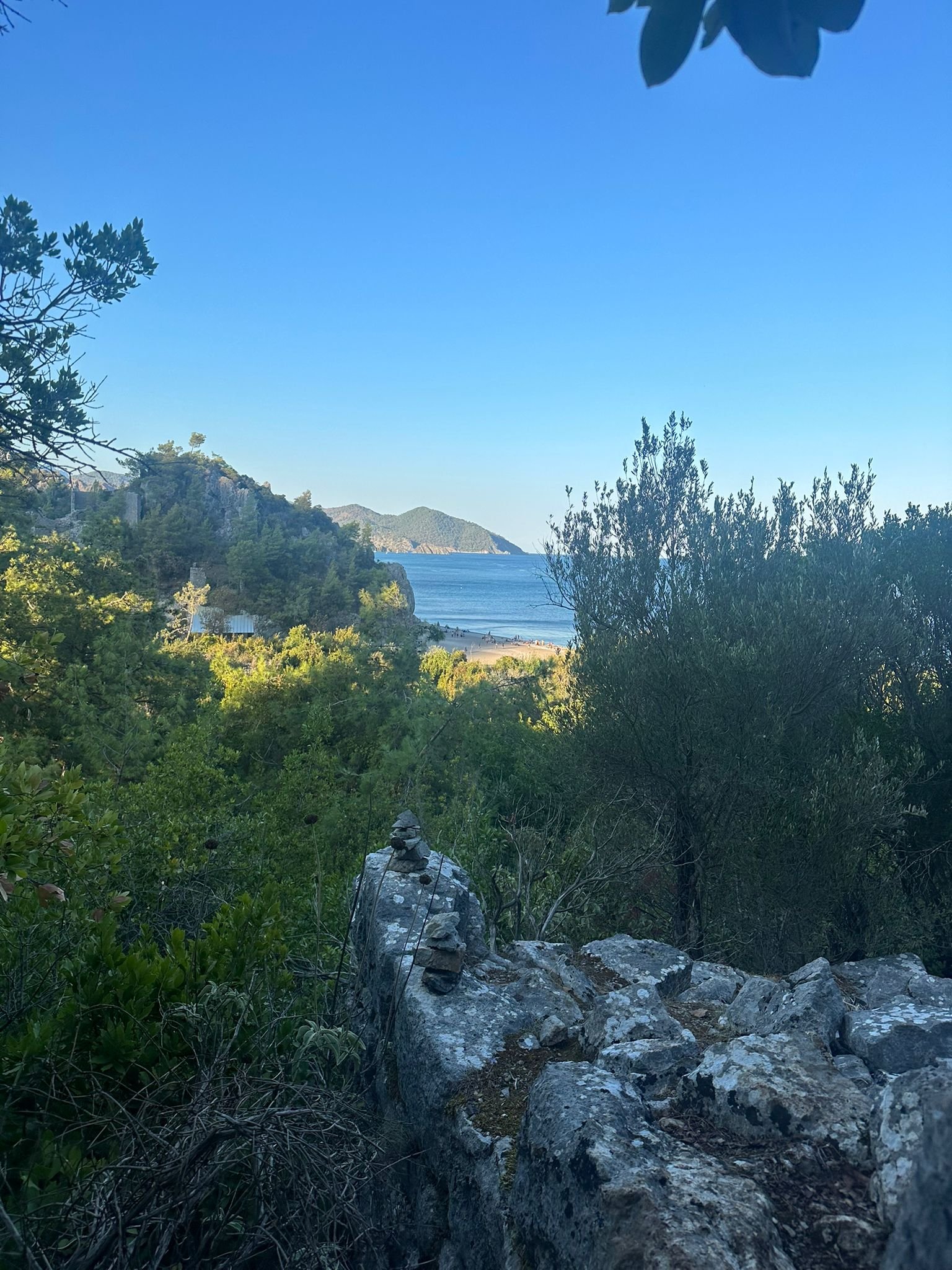 Mediterranean sea view